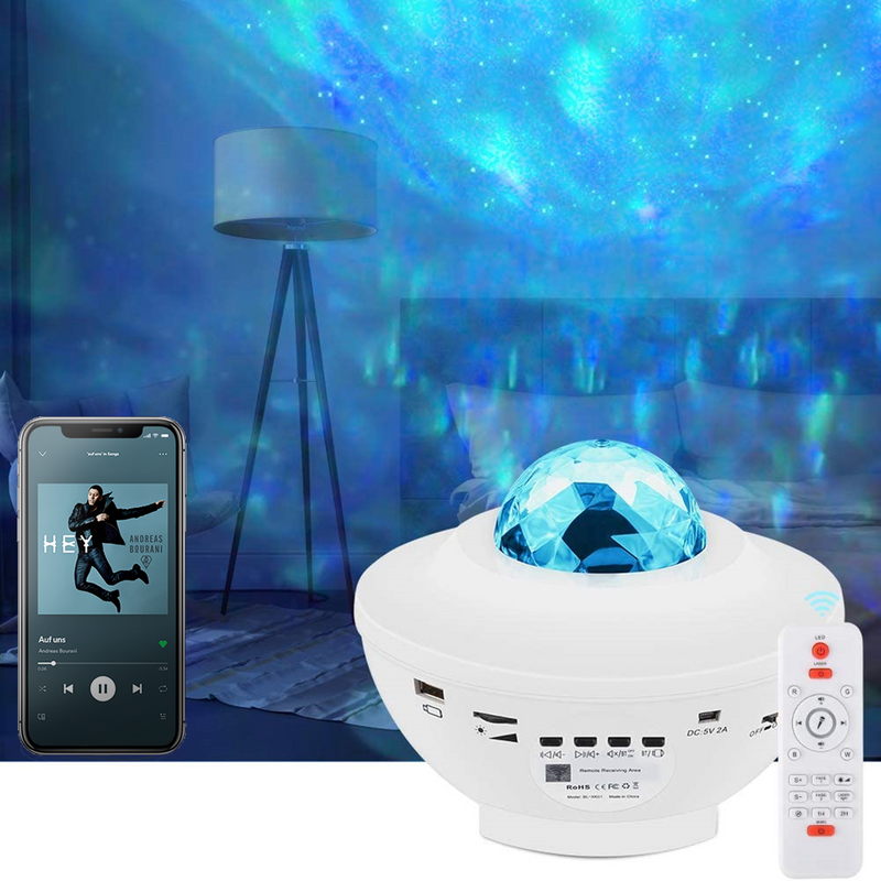 Galaxy Projektor (Bluetooth) – Freelastics